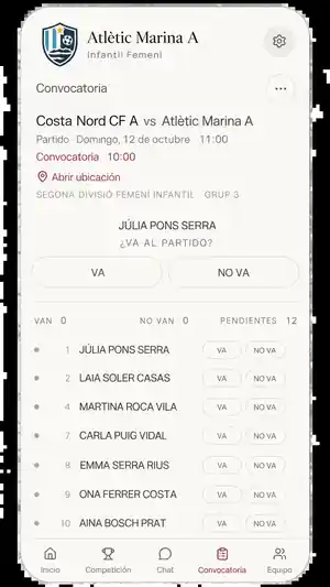 Convocatoria en MonEquip